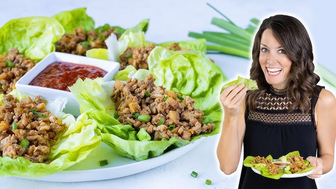 LOW-CARB ASIAN LETTUCE WRAPS